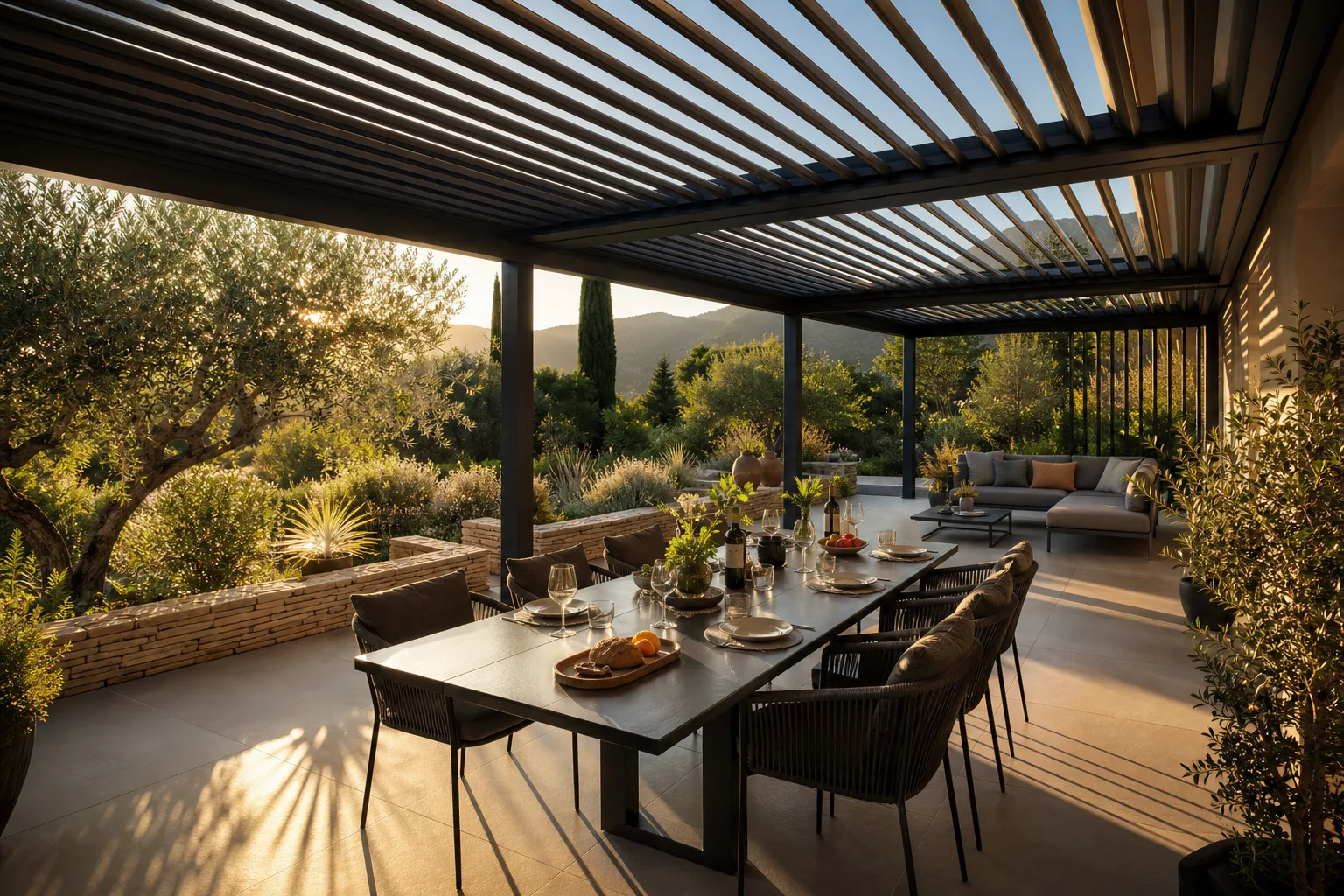 Fait-il chaud sous une pergola bioclimatique ? — Ales-Pergola.fr