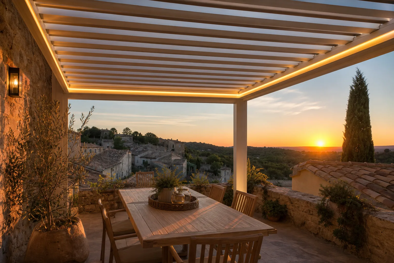 Gard : face à la canicule de juin 2026, la pergola bioclimatique s'impose comme une solution de confort — Ales-Pergola.fr