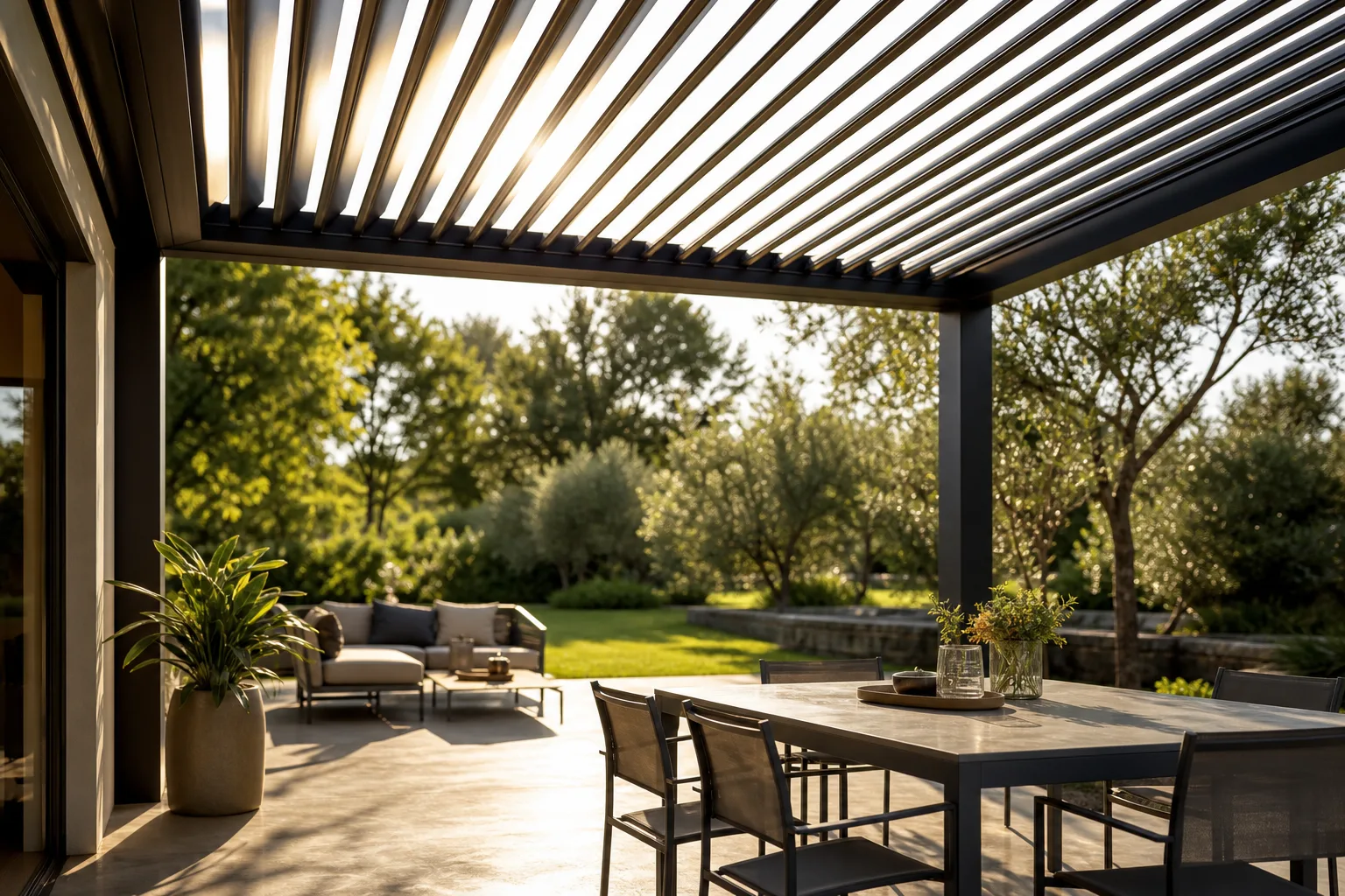 Pergola bioclimatique : la meilleure solution contre les canicules ?